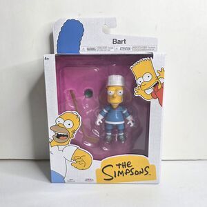 Jakks Pacific The Simpsons Wave 5 Bart Hockey Player 5 in Action Figure - NEW